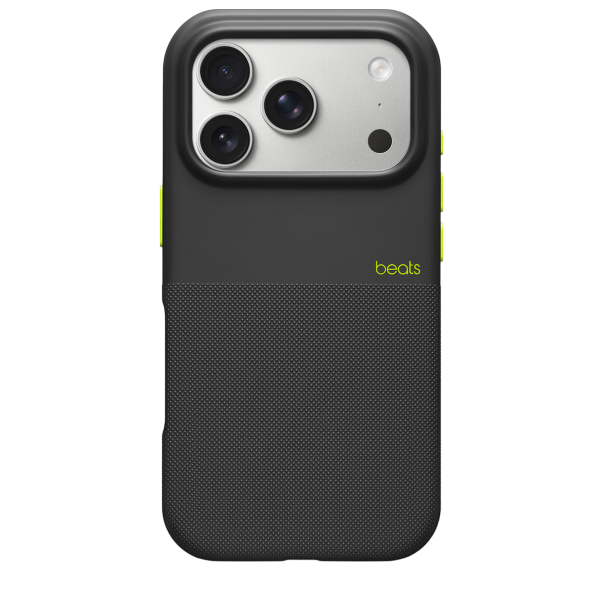 Чохол для iPhone 17 Pro Beats by Dr. Dre Rugged Case with MagSafe and Camera Control – Everest Black (MGJM4)