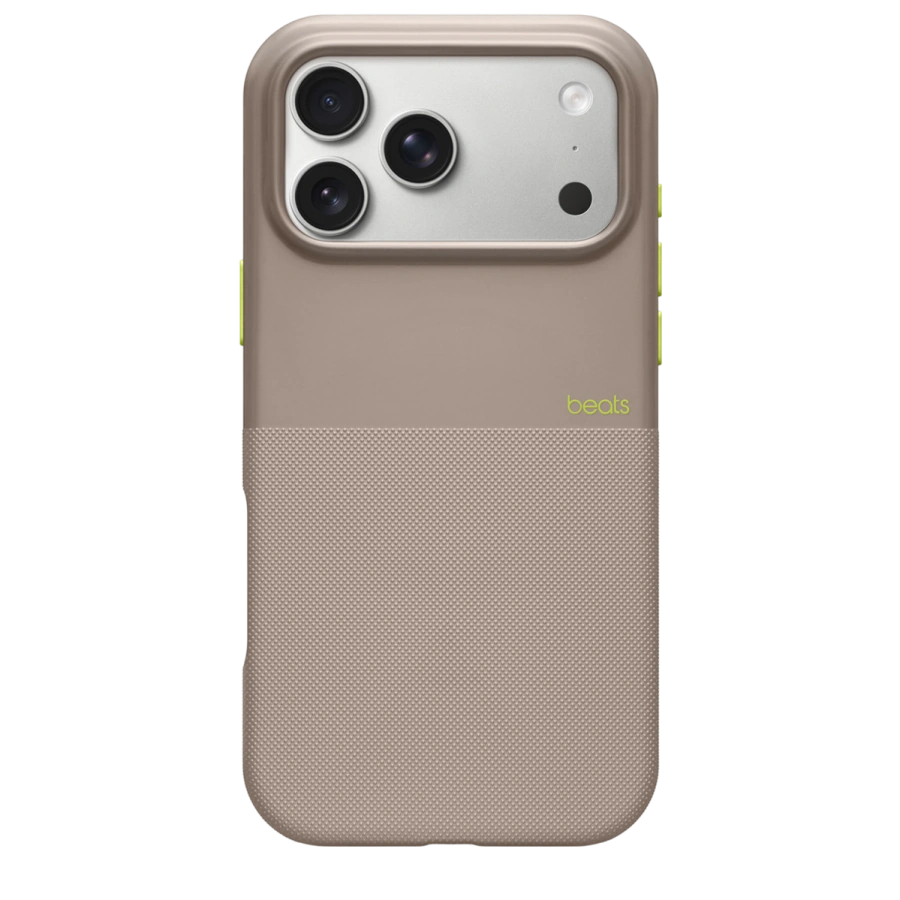 Чехол для iPhone 17 Pro Max Beats by Dr. Dre Rugged Case with MagSafe and Camera Control – Alpine Gray (MGJA4)