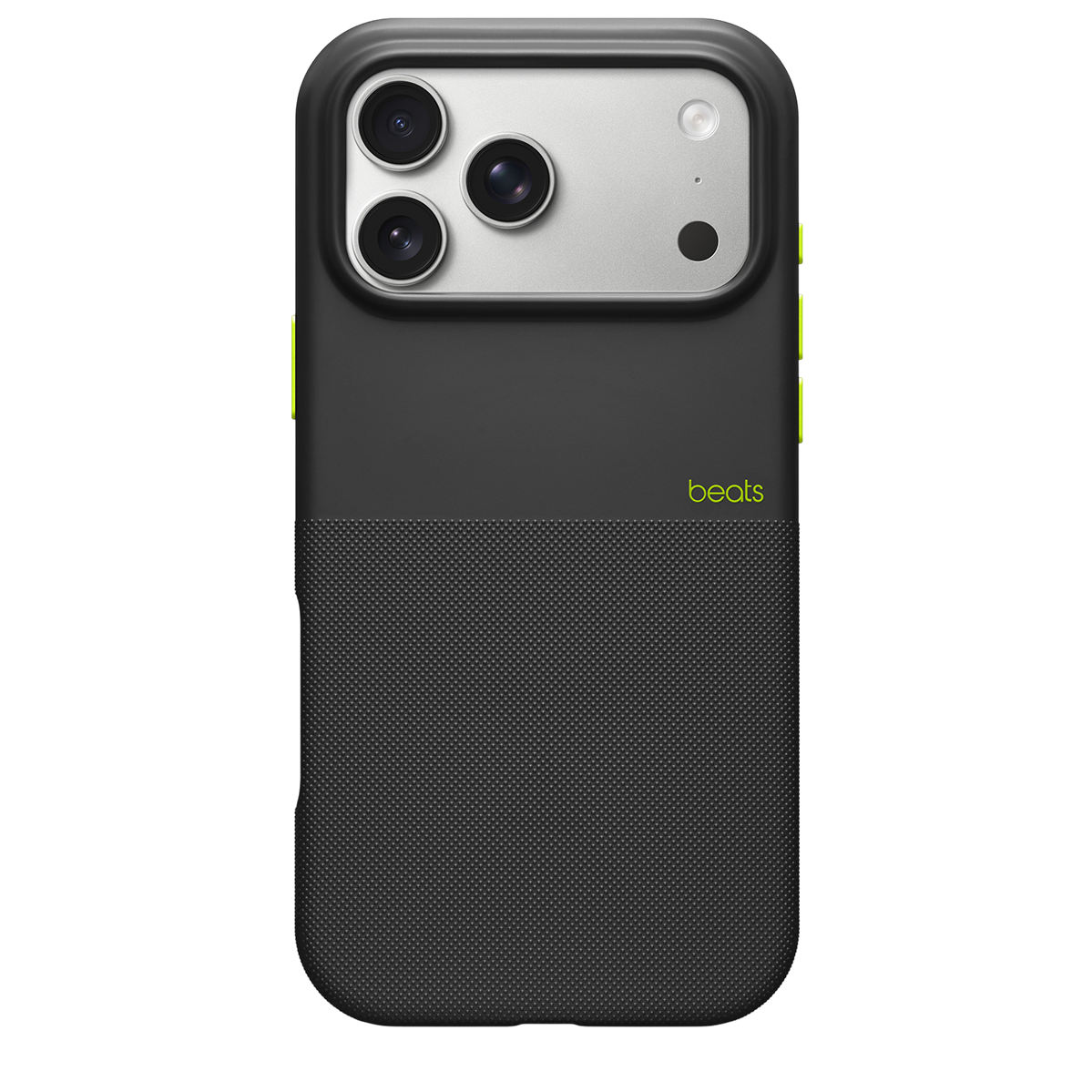 Чохол для iPhone 17 Pro Max Beats by Dr. Dre Rugged Case with MagSafe and Camera Control – Everest Black (MGJ84)