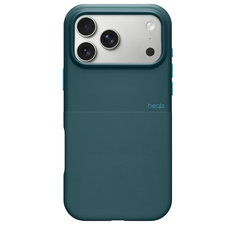Чехол для iPhone 17 Pro Max Beats by Dr. Dre Rugged Case with MagSafe and Camera Control – Rocky Blue (MGJ94)