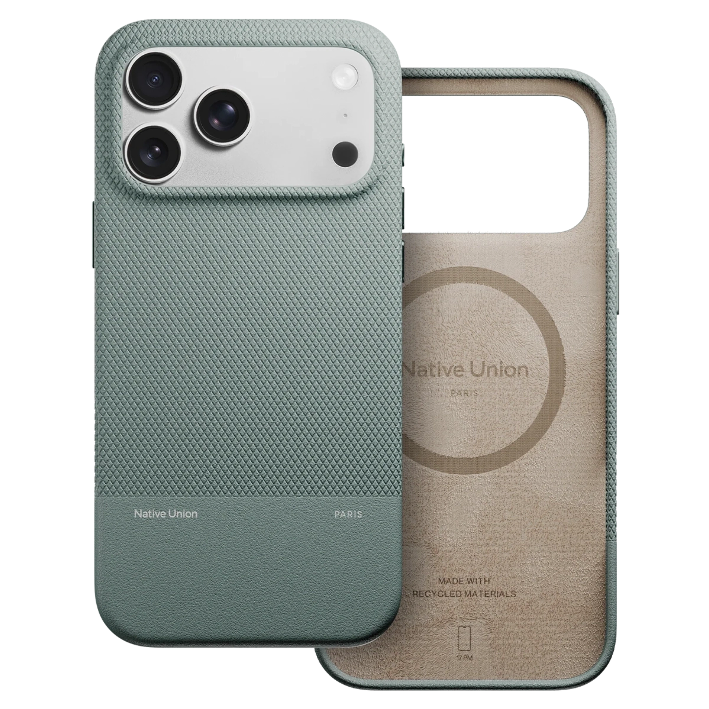 Чохол Native Union (RE) Classic Case for iPhone 17 Pro Max - Slate Green (RECLA-GRN-NP25PM)