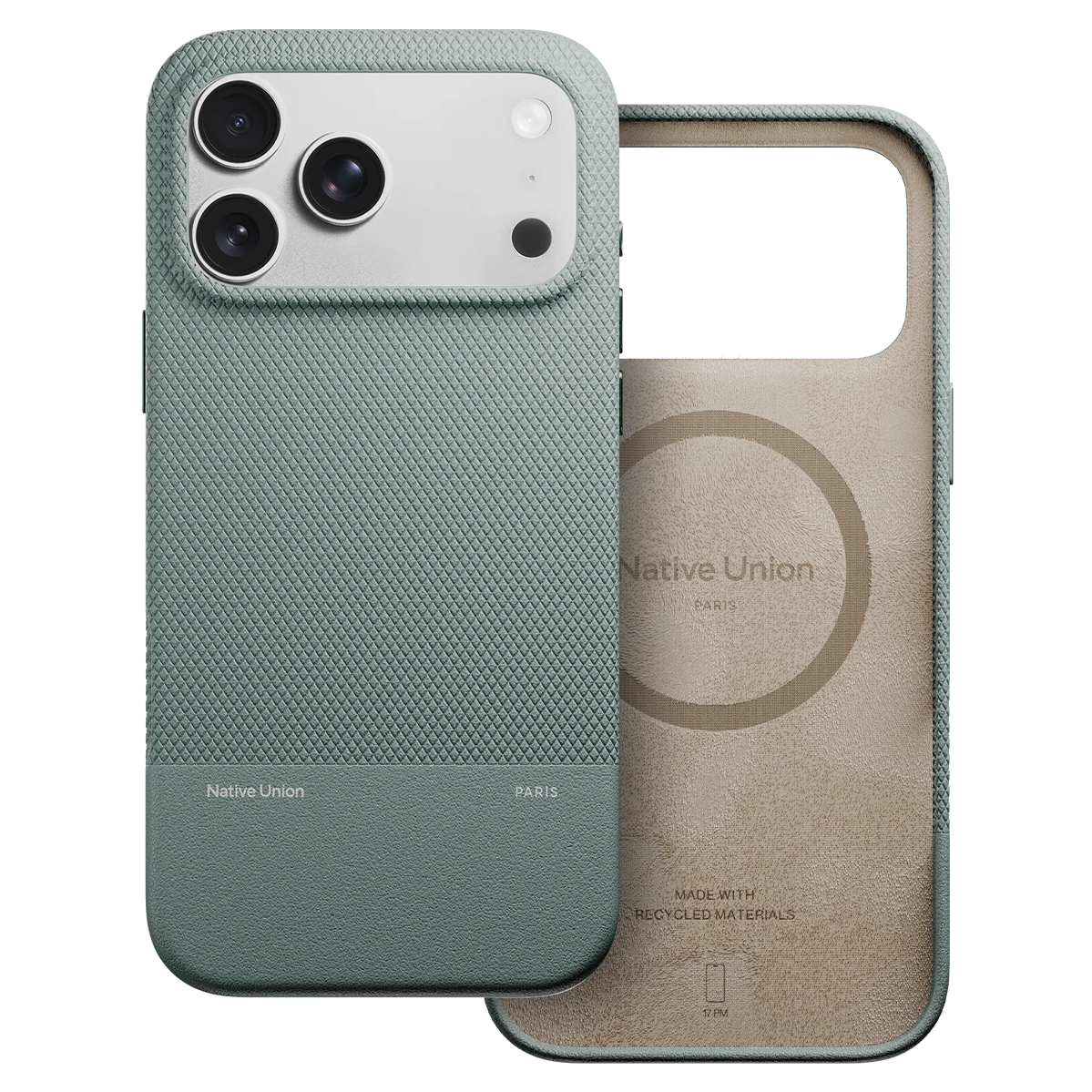 Чехол Native Union (RE) Classic Case for iPhone 17 Pro - Slate Green (RECLA-GRN-NP25P)