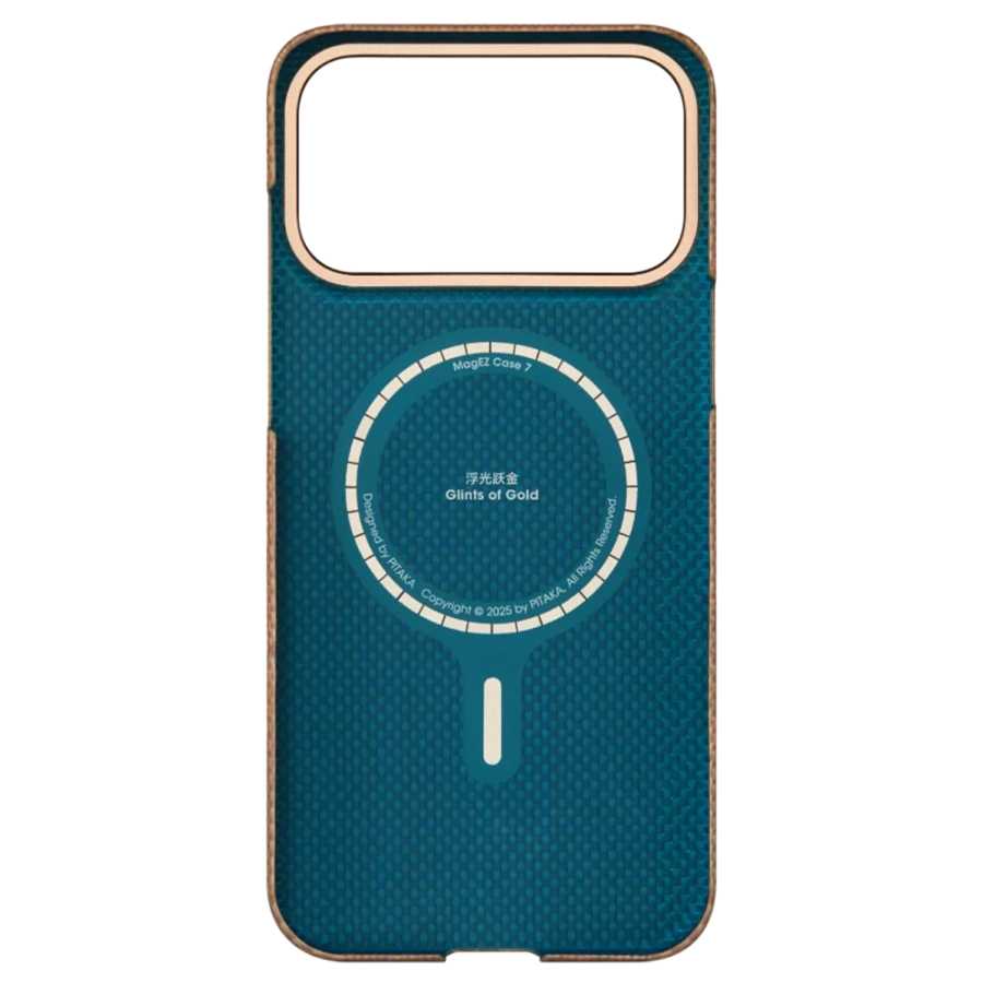 Чохол Pitaka Ultra-Slim Case with PitaTap for iPhone 17 Pro Max - Golden Glint (KI1707AG)