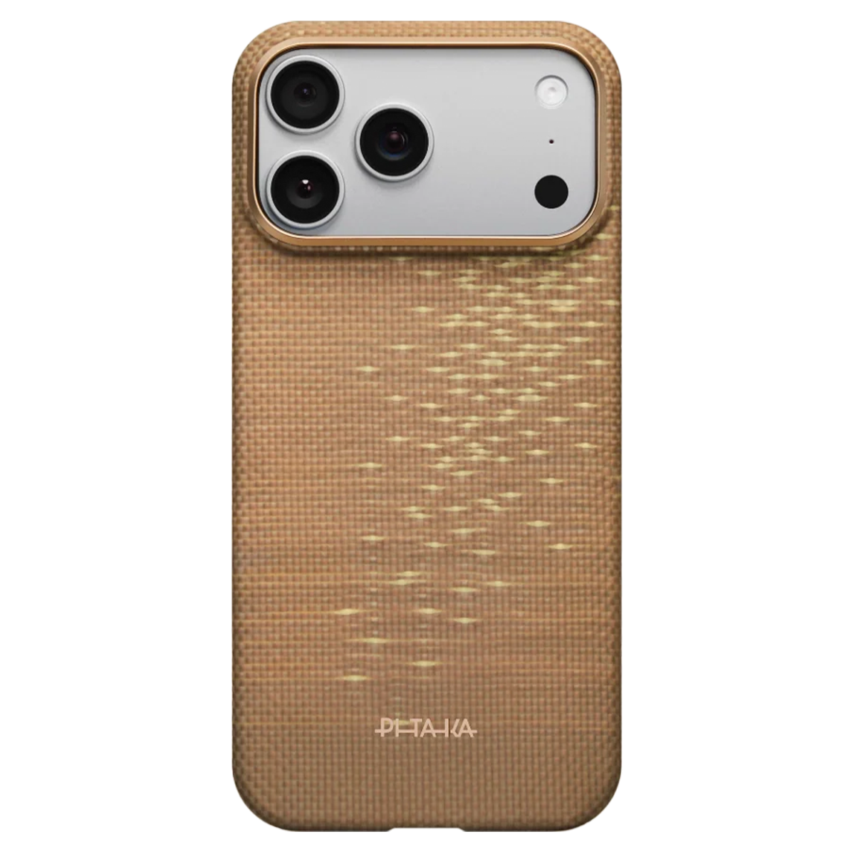 Чехол Pitaka Ultra-Slim Case with PitaTap for iPhone 17 Pro Max - Golden Glint