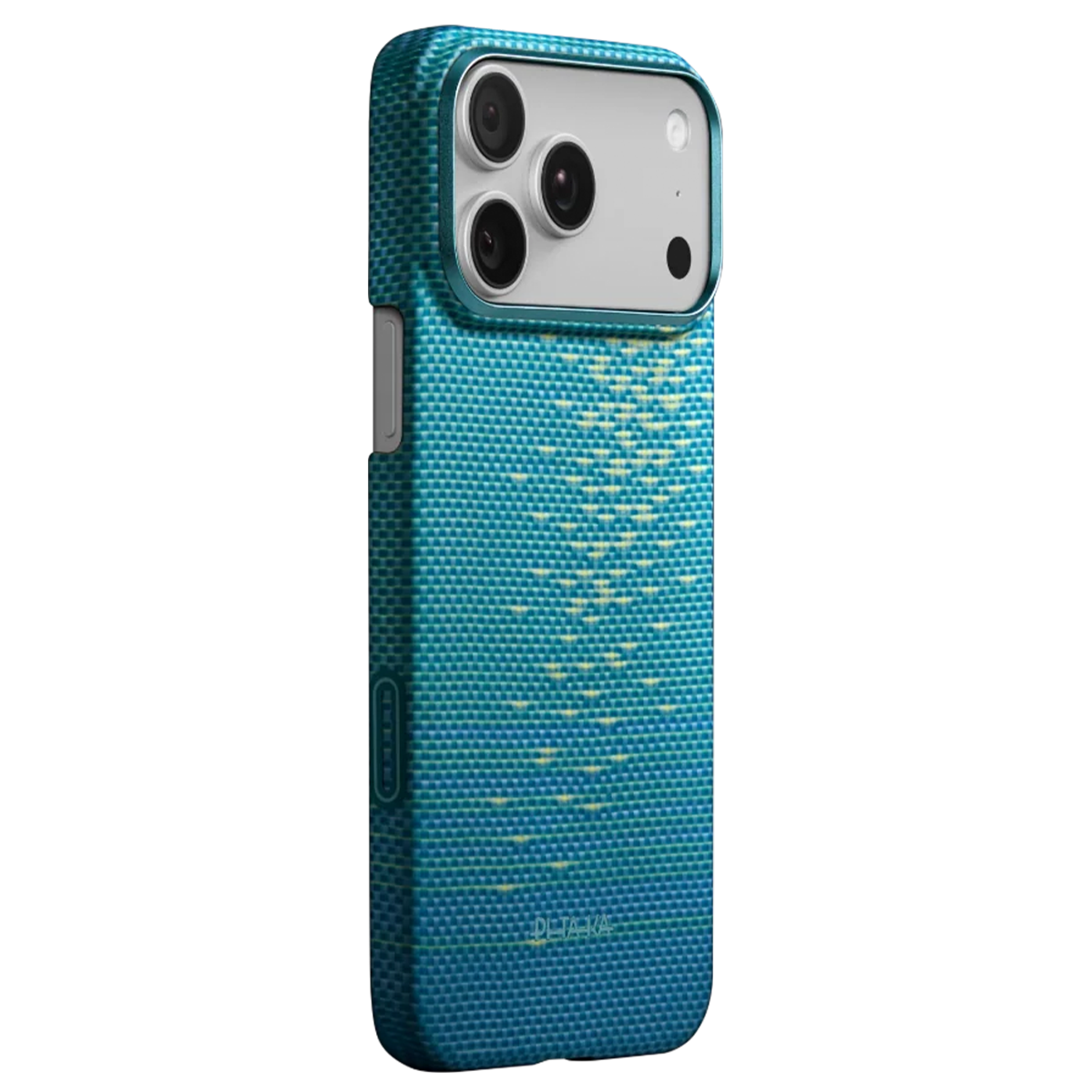 Чехол Pitaka Ultra-Slim Case with PitaTap for iPhone 17 Pro Max - Lucid Blue