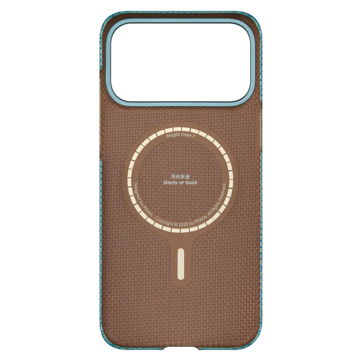 Чехол Pitaka Ultra-Slim Case with PitaTap for iPhone 17 Pro Max - Lucid Blue