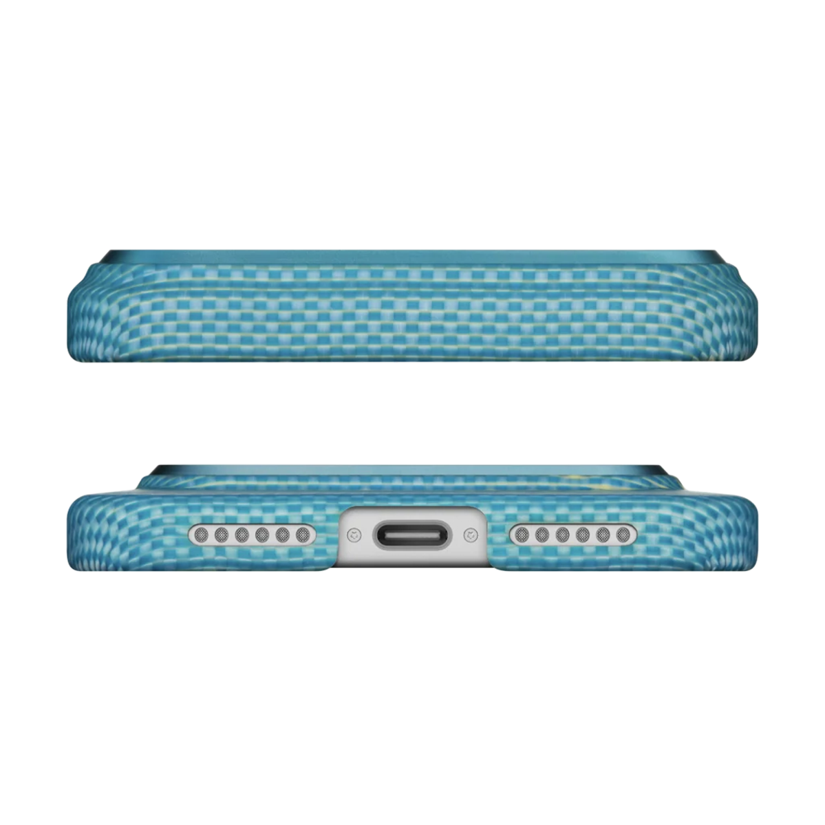 Чехол Pitaka Ultra-Slim Case with PitaTap for iPhone 17 Pro Max - Lucid Blue