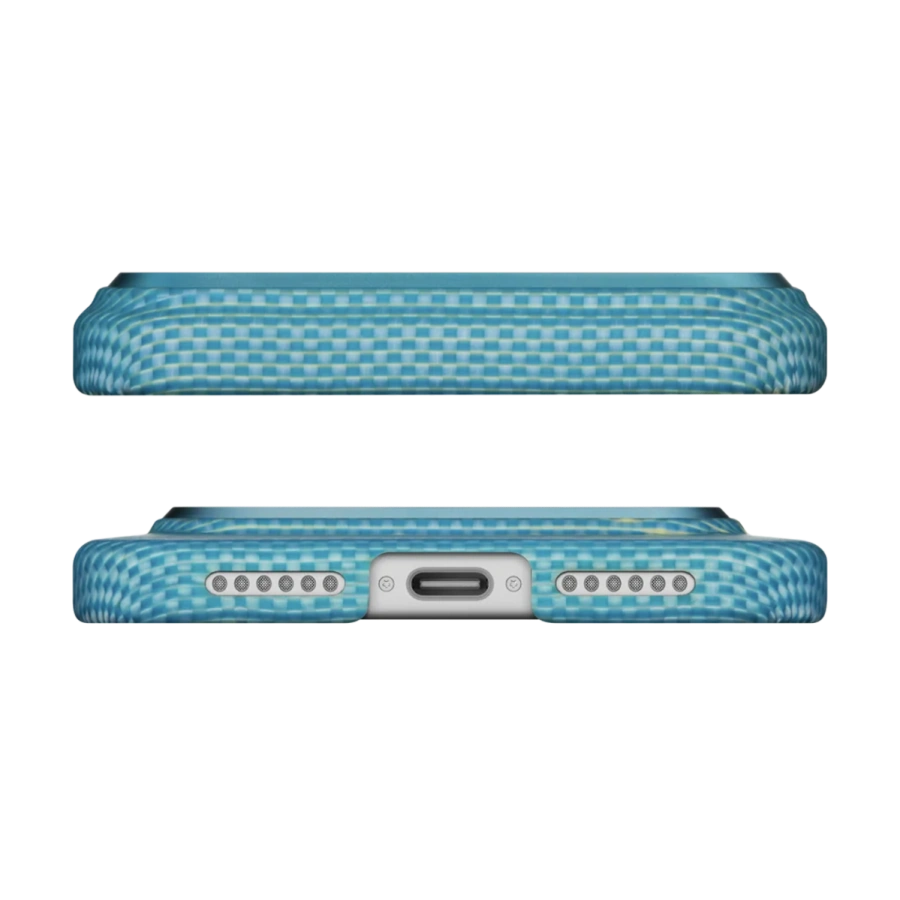 Чохол Pitaka Ultra-Slim Case with PitaTap for iPhone 17 Pro Max - Lucid Blue (KI1708AG)