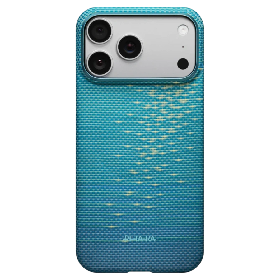 Чохол Pitaka Ultra-Slim Case with PitaTap for iPhone 17 Pro Max - Lucid Blue (KI1708AG)