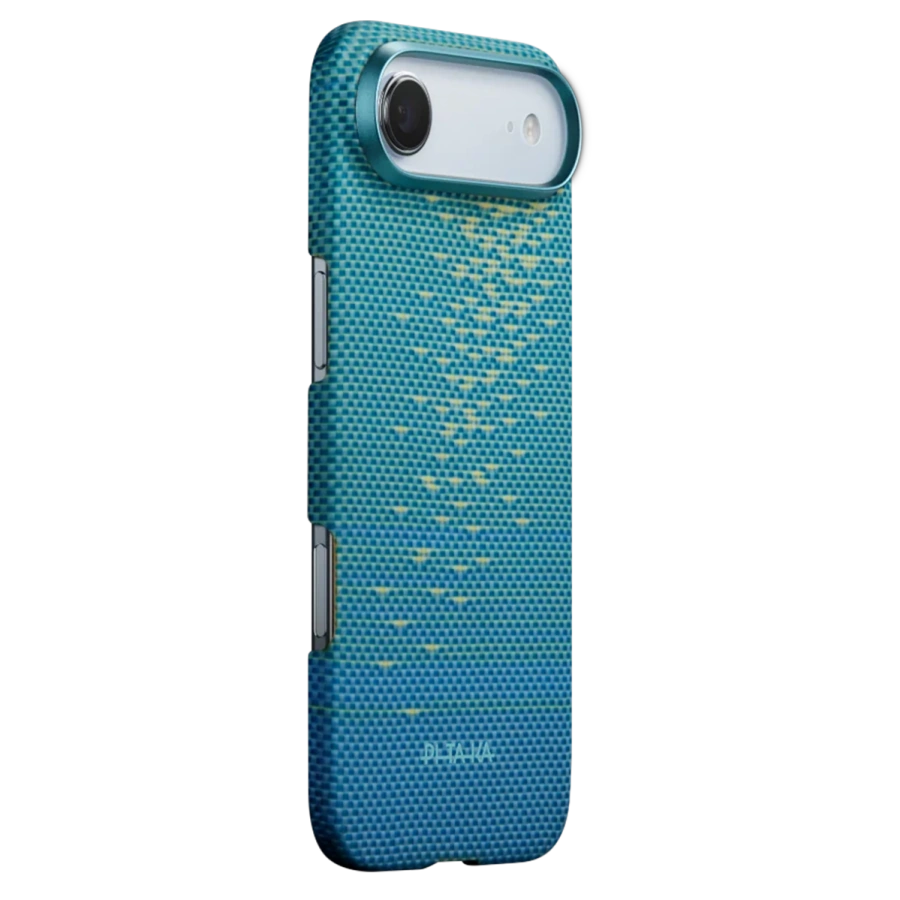 Чехол Pitaka Ultra-Slim Case with PitaTap for iPhone Air - Lucid Blue (KI1704AG)