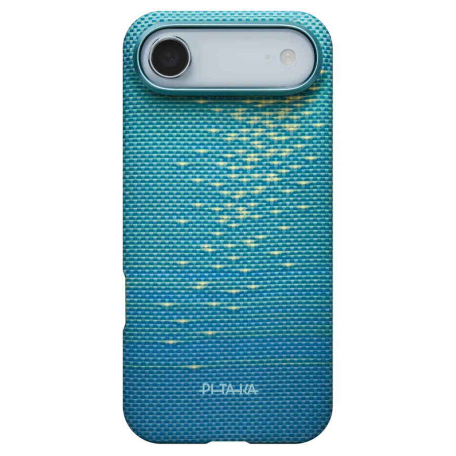 Чехол Pitaka Ultra-Slim Case with PitaTap for iPhone Air - Lucid Blue (KI1704AG)