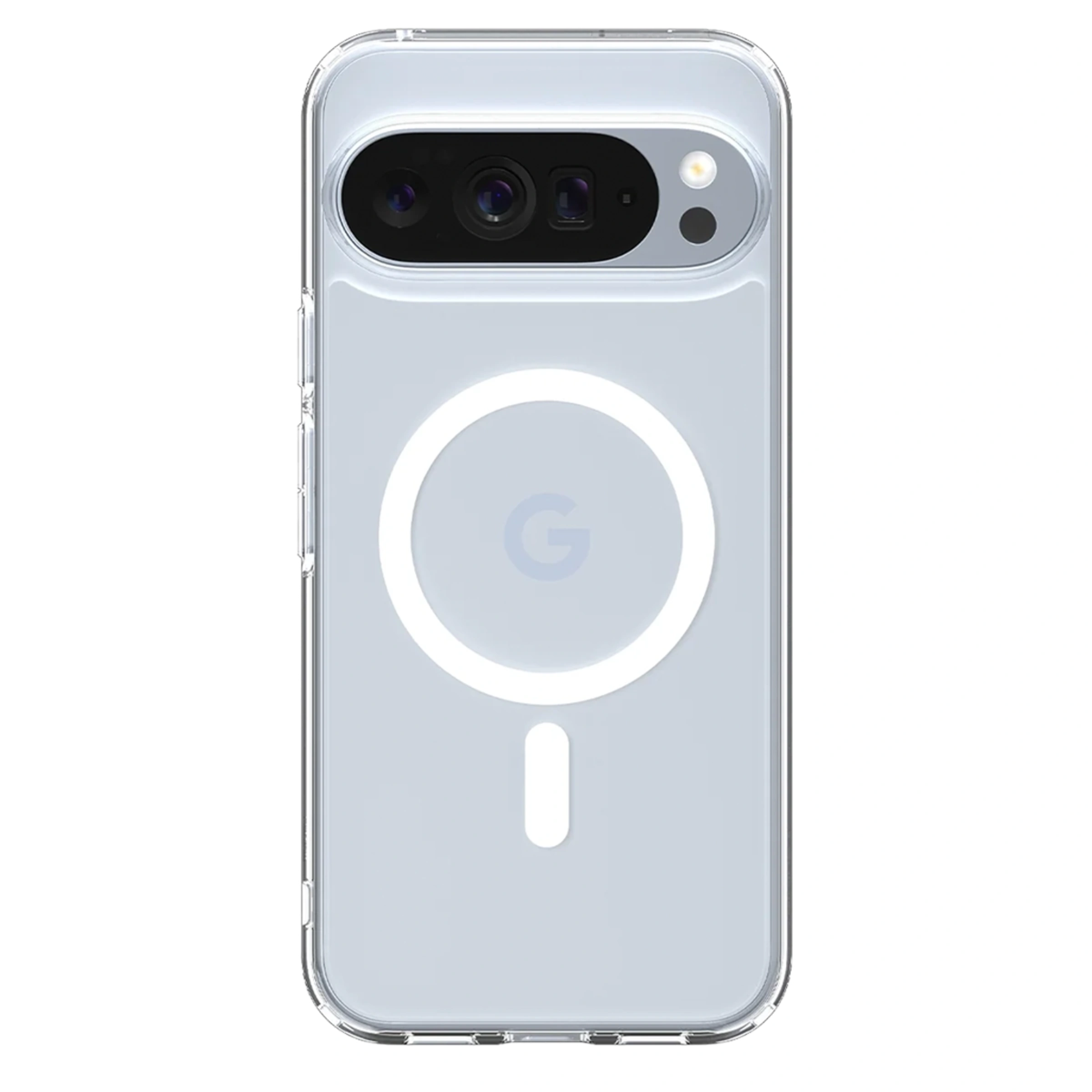 Чохол Spigen Ultra Hybrid Metal Ring [MagFit] for Google Pixel 10 Pro XL - Clear White (ACS09725)
