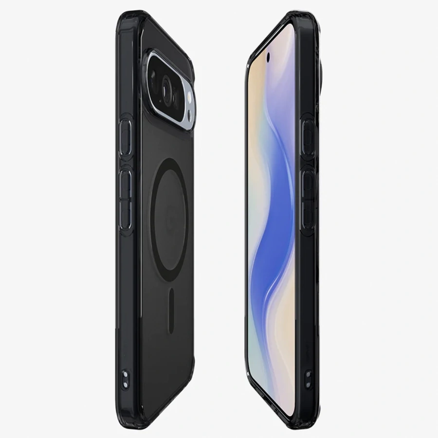 Чохол Spigen Ultra Hybrid Metal Ring [MagFit] for Google Pixel 10 Pro XL - Frost Black (ACS09726)