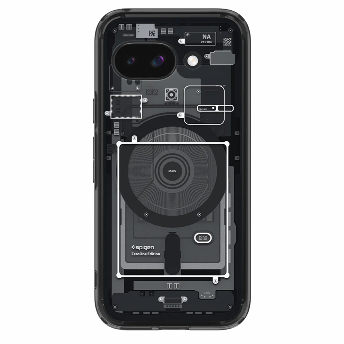 Чохол Spigen Ultra Hybrid Zero One [MagFit] for Google Pixel 9a (ACS09044)