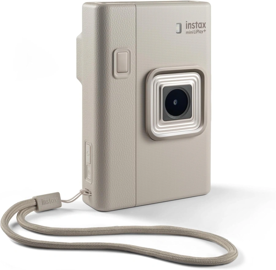 Фотокамера миттєвого друку Fujifilm Instax Mini LiPlay+ Sand Beige (16948010)