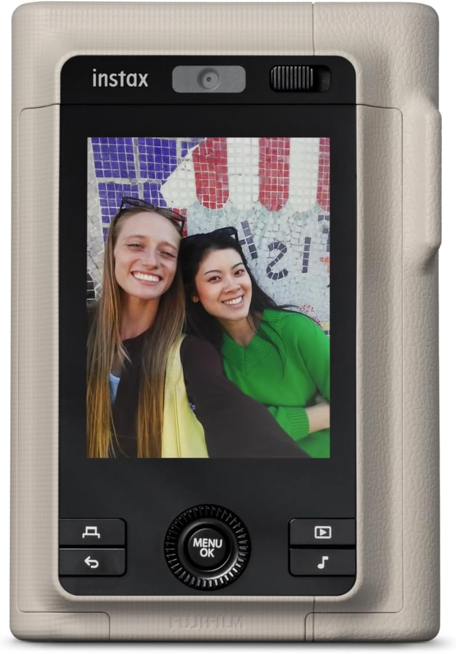 Фотокамера миттєвого друку Fujifilm Instax Mini LiPlay+ Sand Beige (16948010)