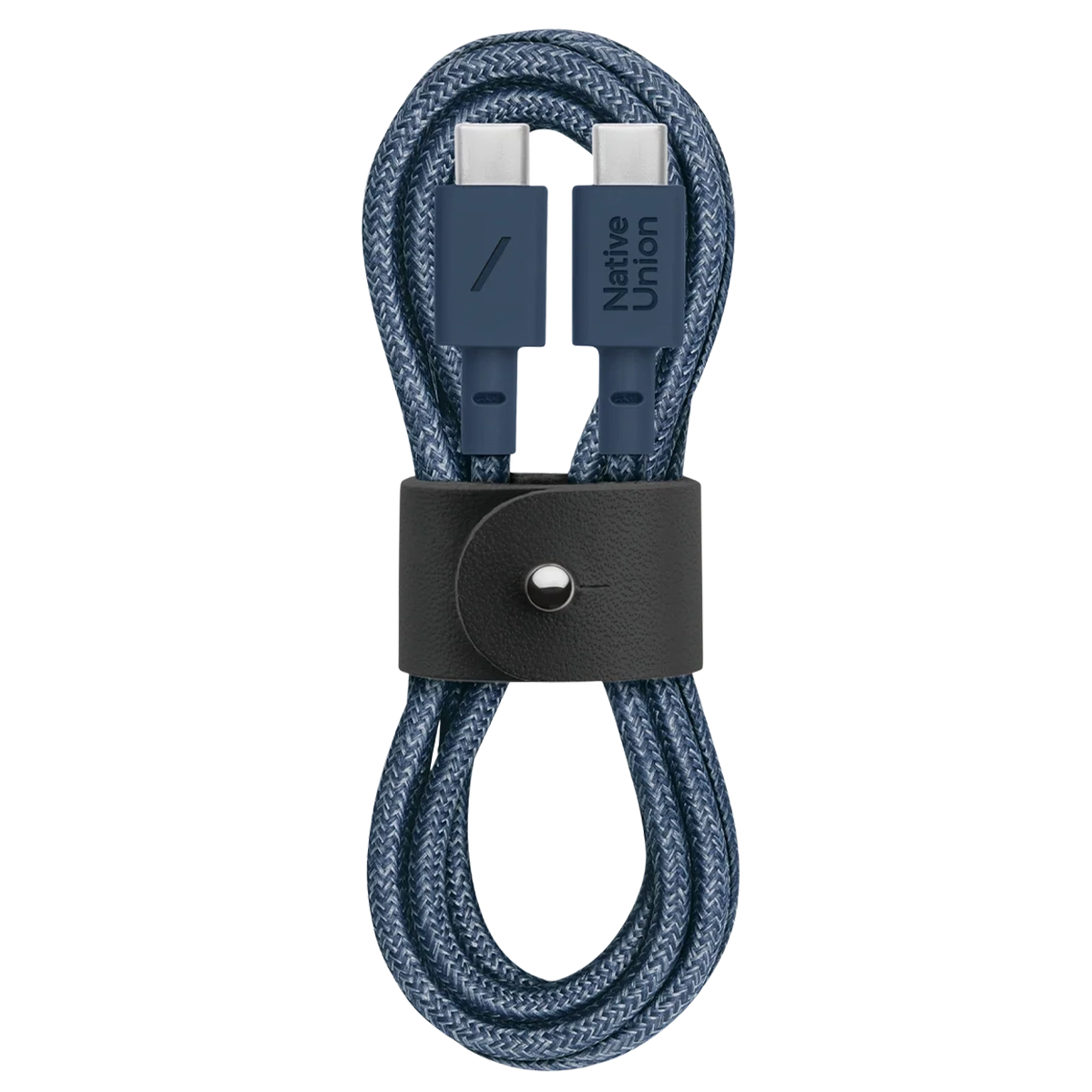 Кабель Native Union Belt Cable USB-C to USB-C Navy [1.2 m] (BELT-C-NAV-2-NP)