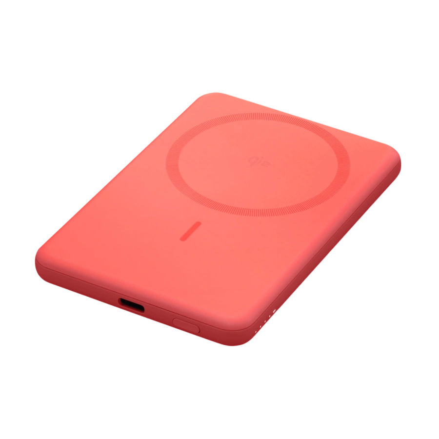 Магнітний павербанк Anker MagGo Power Bank [5K, Slim] - Сoral (HS4W2)