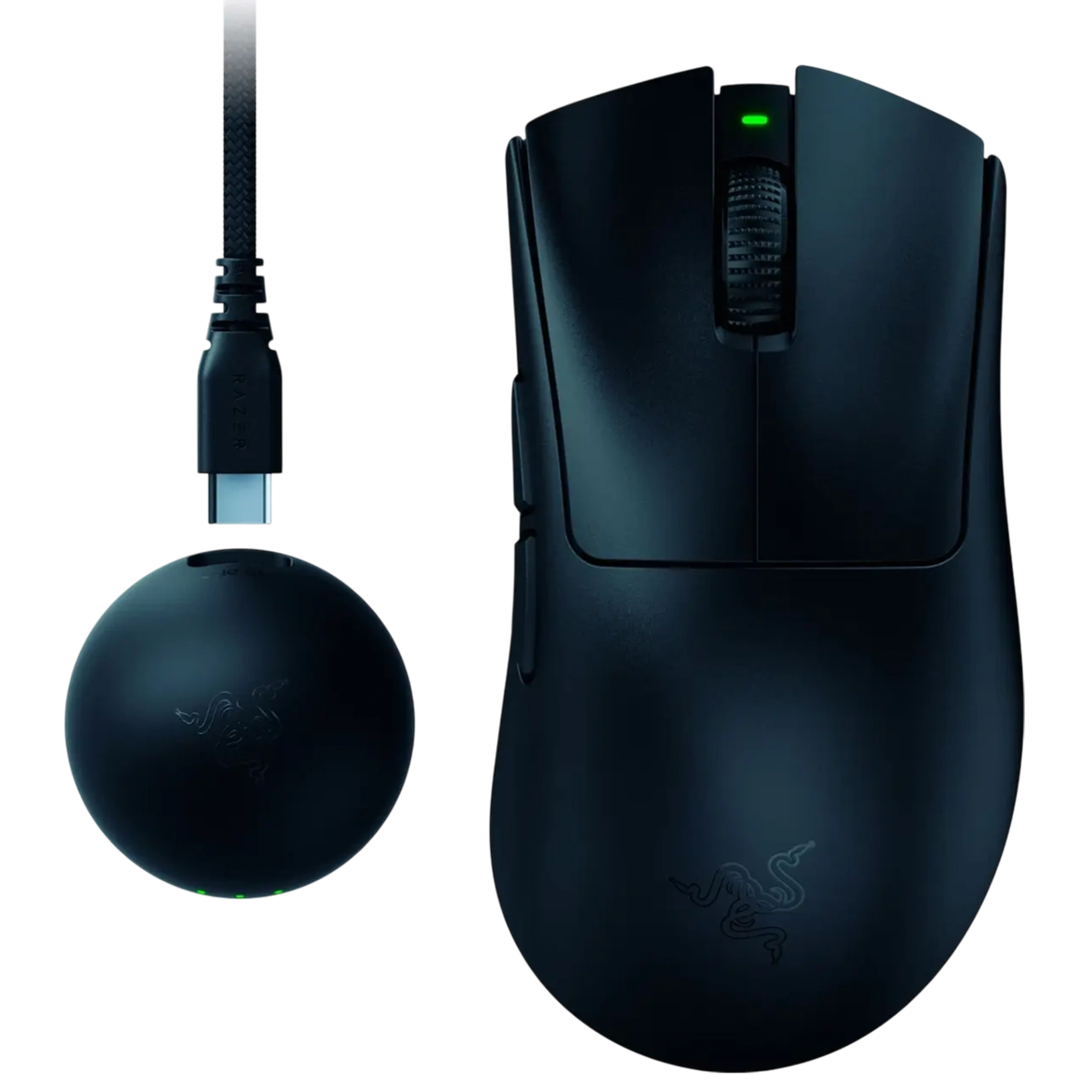 Мышь Razer DeathAdder V4 PRO Ultra-lightweight Ergonomic Wireless Esports Gaming Mouse - Black (RZ01-05330100-R3G1)