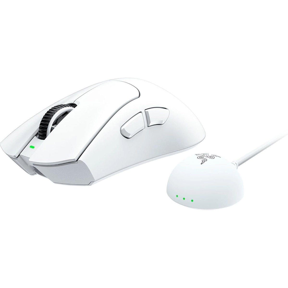 Мышь Razer DeathAdder V4 PRO Ultra-lightweight Ergonomic Wireless Esports Gaming Mouse - White (RZ01-05330200-R3G1)