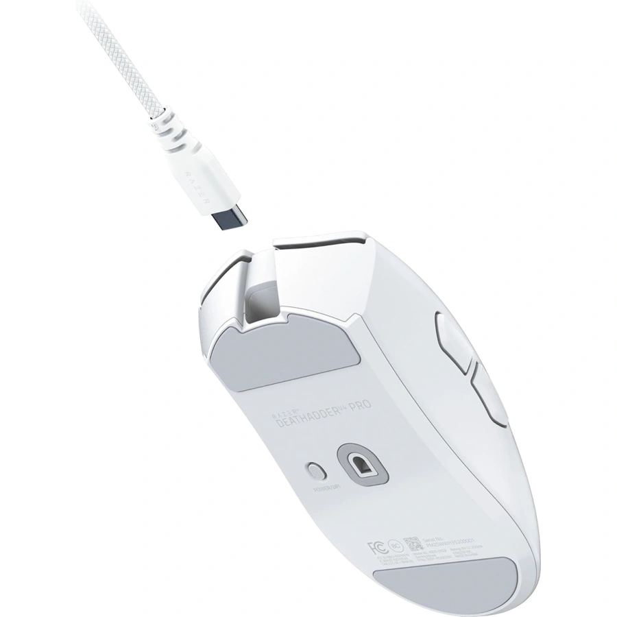 Мышь Razer DeathAdder V4 PRO Ultra-lightweight Ergonomic Wireless Esports Gaming Mouse - White (RZ01-05330200-R3G1)