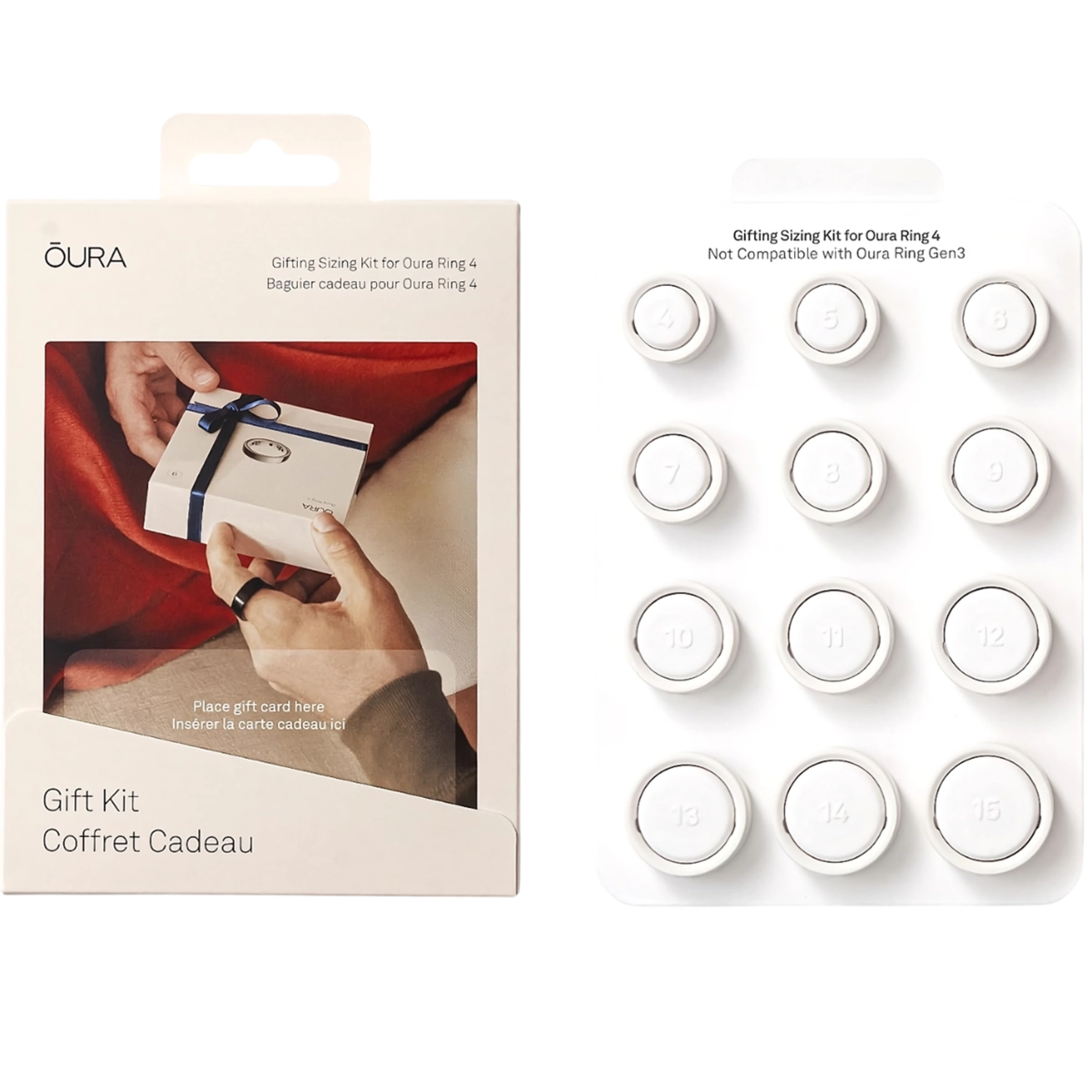 Набір для визначення розміру кільця Oura Ring 4 Sizing Kit (JZ98-54870)