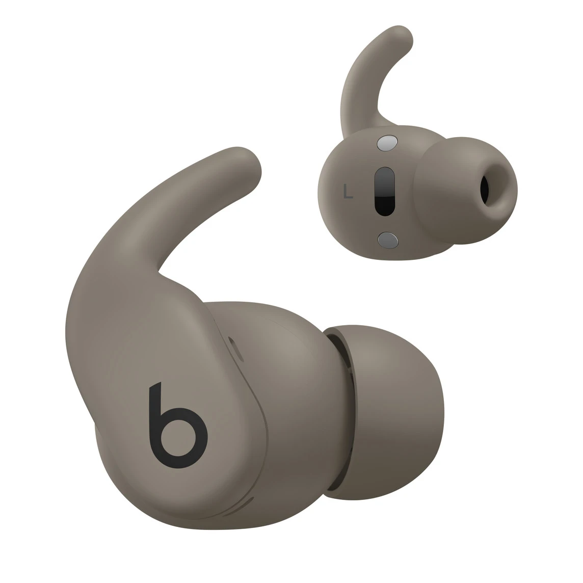 Навушники Beats Powerbeats Fit — Wireless Fitness Earbuds with Secure Fit — Gravel Gray (ME2K4)