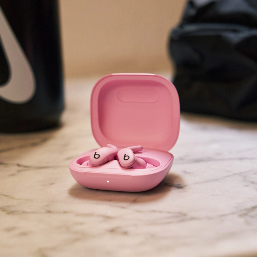 Наушники Beats Powerbeats Fit — Wireless Fitness Earbuds with Secure Fit — Power Pink (ME2L4)