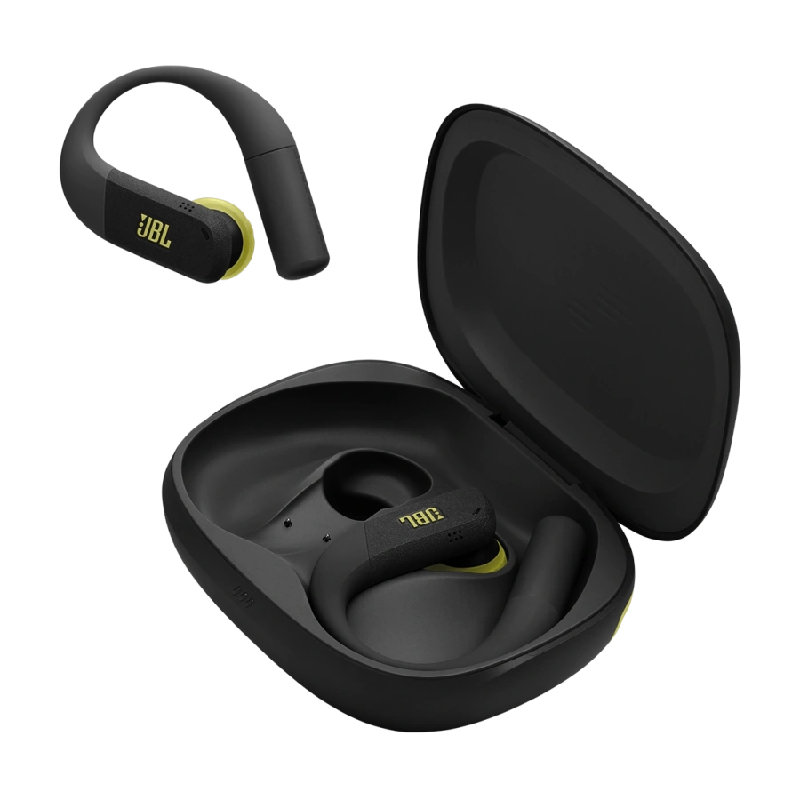 Навушники JBL Endurance Peak 4 - Black/Lime (JBLENDUPEAK4BLKL)