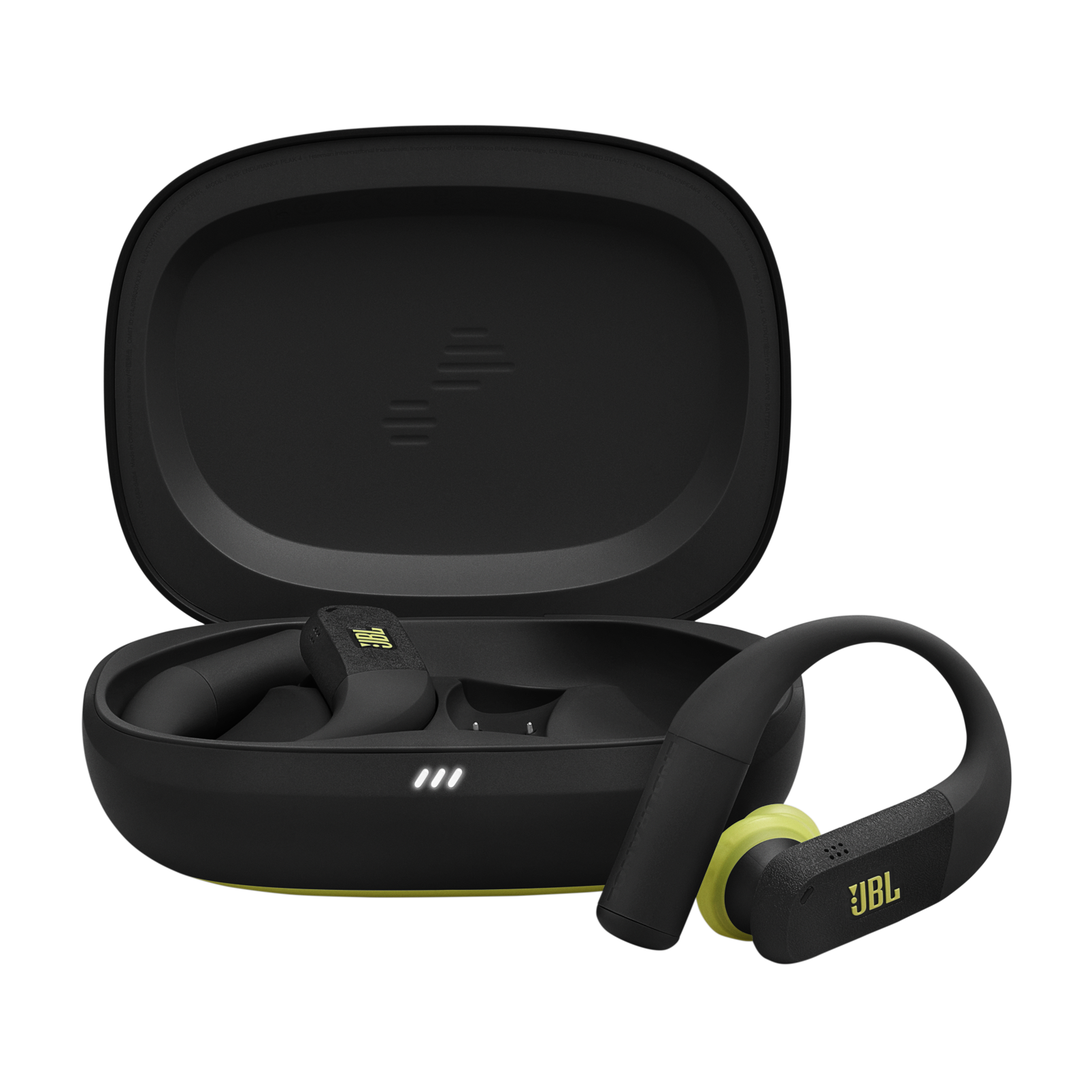 Наушники JBL Endurance Peak 4 - Black/Lime (JBLENDUPEAK4BLKL)