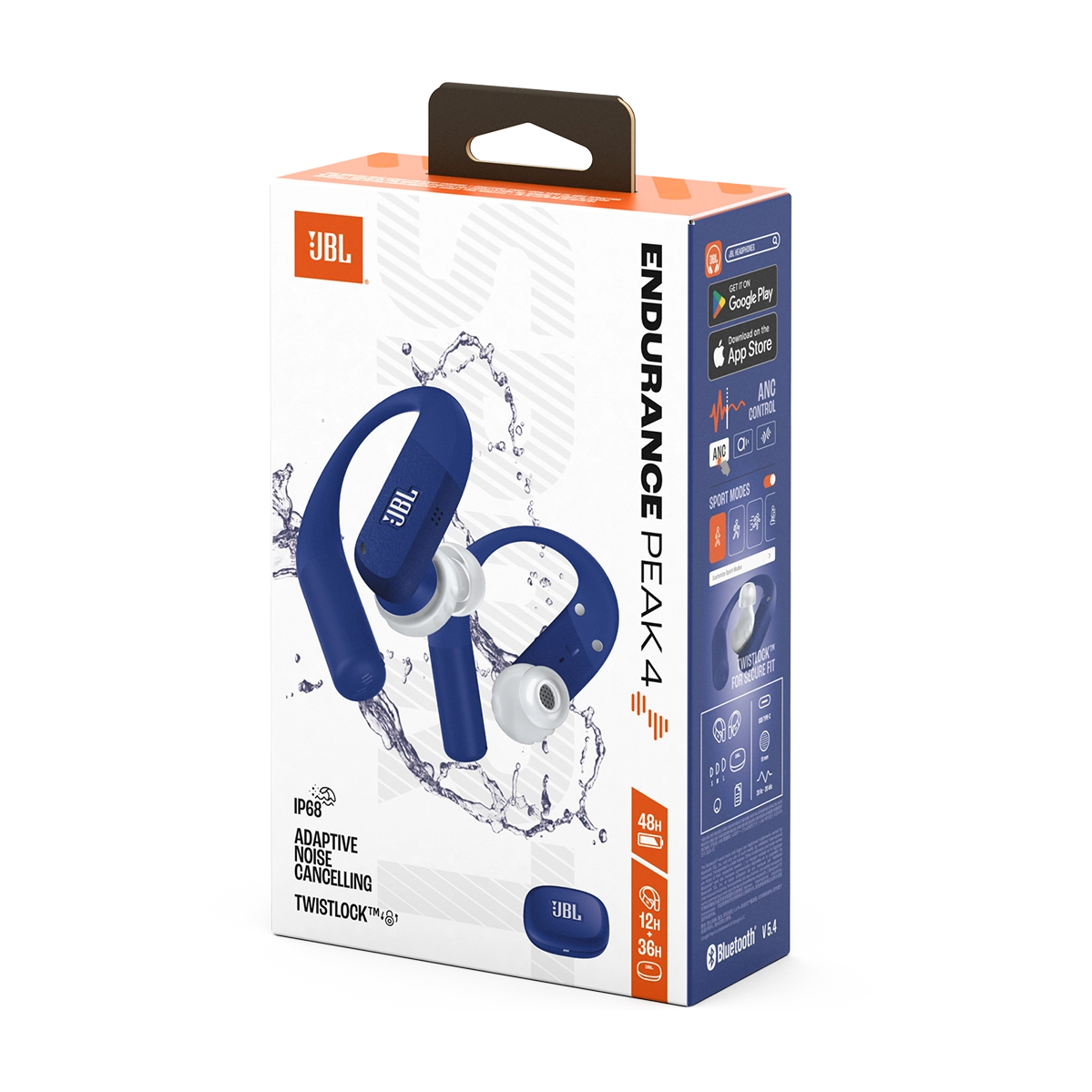 Наушники JBL Endurance Peak 4 - Blue (JBLENDUPEAK4BLU)