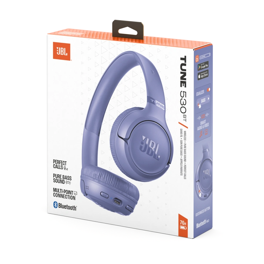 Навушники JBL Tune 530BT - Digital Lavender (JBLT530BTLAVEU)