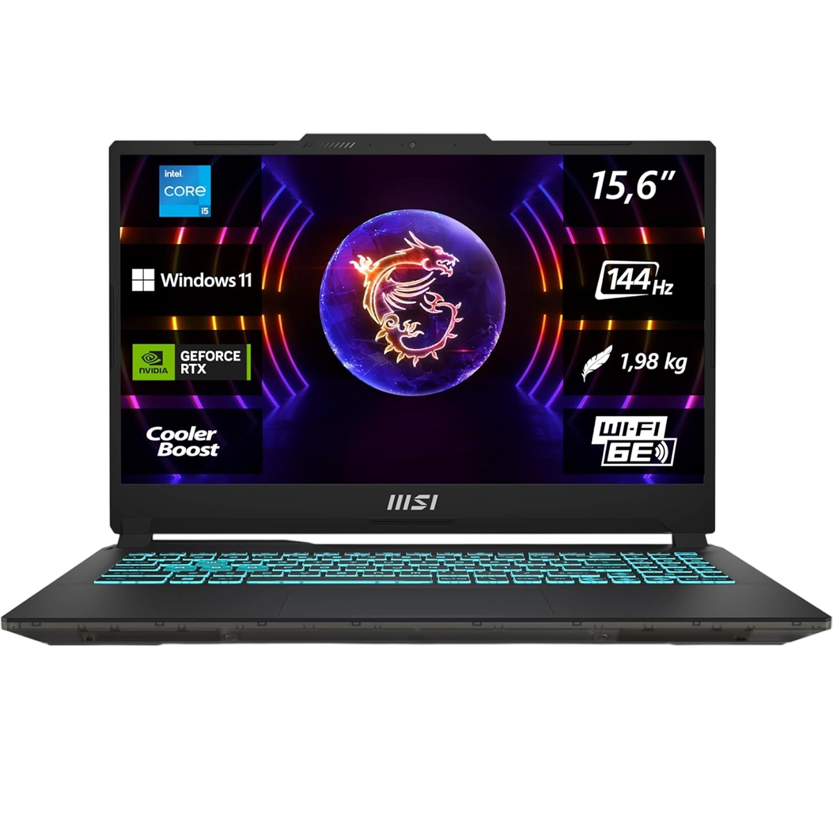 Ноутбук MSI Cyborg 15 A13VE i5-13420H/32GB/512GB/RTX 4050 (A13VE-863)