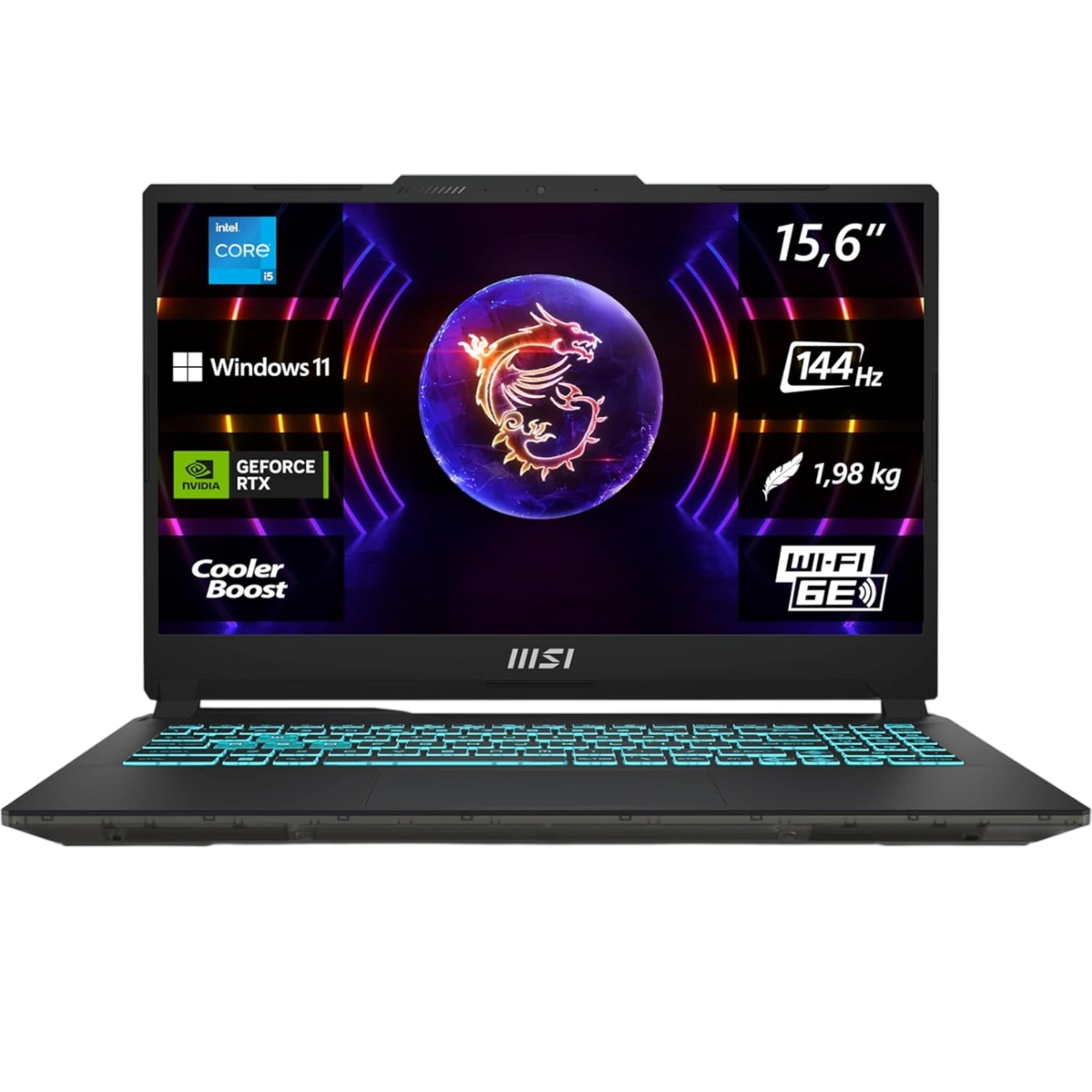 Ноутбук MSI Cyborg 15 A13VE i5-13420H/32GB/512GB/RTX 4050 (A13VE-863) Ноутбук MSI Cyborg 15 A13VE i5-13420H/32GB/512GB/RTX 4050 (A13VE-863)