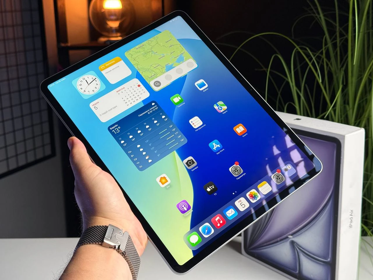 OPEN BOX iPad Air 13'' M3 2025 Wi-Fi 128GB Space Gray (MCNH4) - Стан: гарний | Акумулятор: 100% | Комплектація: повний | Гарантія: 3 міс.