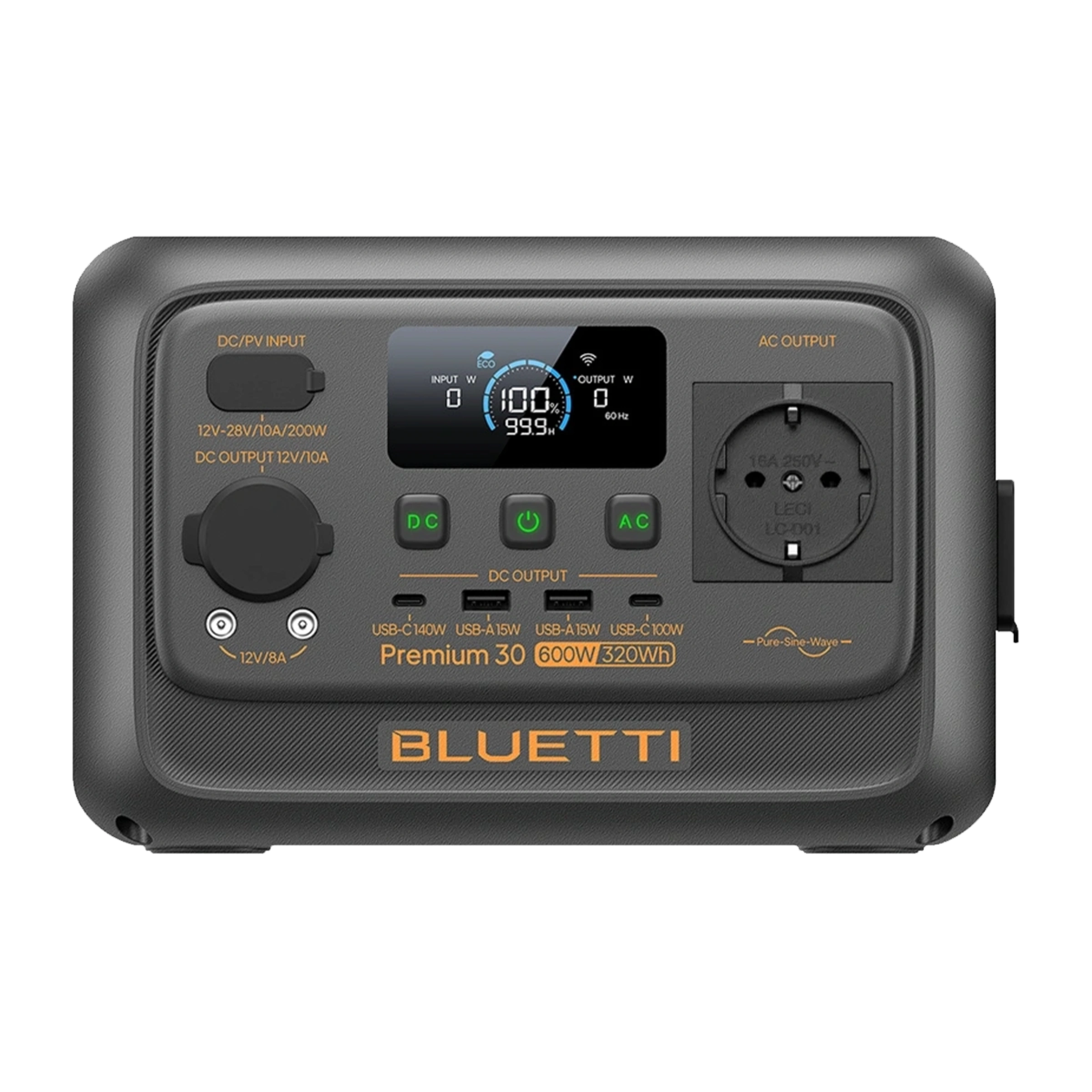 Портативная зарядная станция BLUETTI Premium 30 V2| 600W 320Wh (Premium30V2) Портативная зарядная станция BLUETTI Premium 30 V2| 600W 320Wh (Premium30V2)