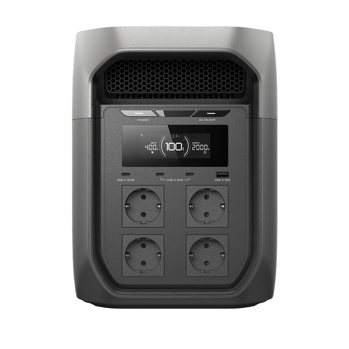 Портативная зарядная станция EcoFlow DELTA 3 Max 2048Wh 4800W (EFD3M-G-EU-CBOX)