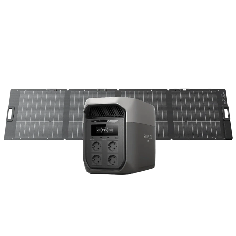 Портативная зарядная станция EcoFlow DELTA 3 Max | 2048Wh 2400W (EFD3M-G-EU-CBOX)