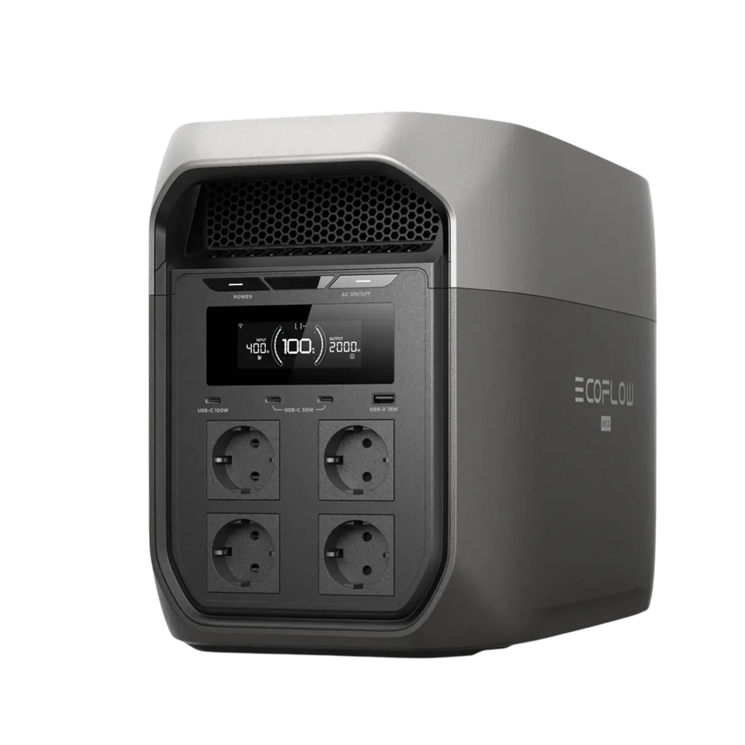 Портативная зарядная станция EcoFlow DELTA 3 Max 2048Wh 4800W (EFD3M-G-EU-CBOX) Портативная зарядная станция EcoFlow DELTA 3 Max 2048Wh 4800W (EFD3M-G-EU-CBOX)