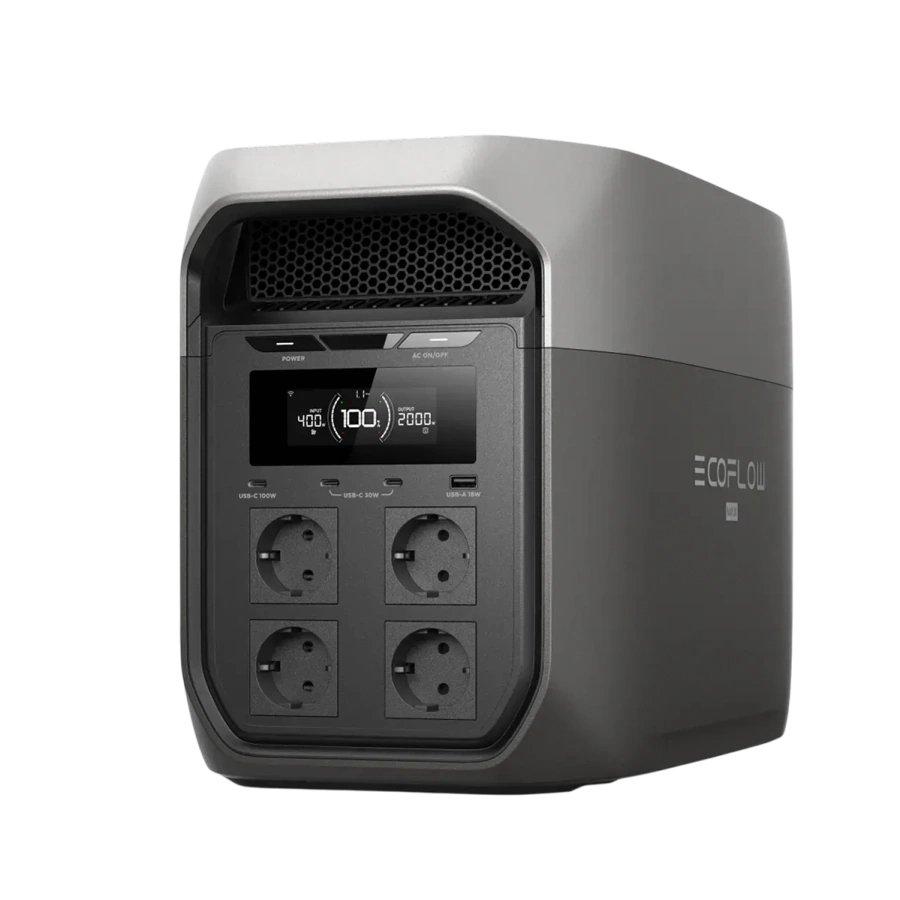Портативная зарядная станция EcoFlow DELTA 3 Max | 2048Wh 2400W (EFD3M-G-EU-CBOX)
