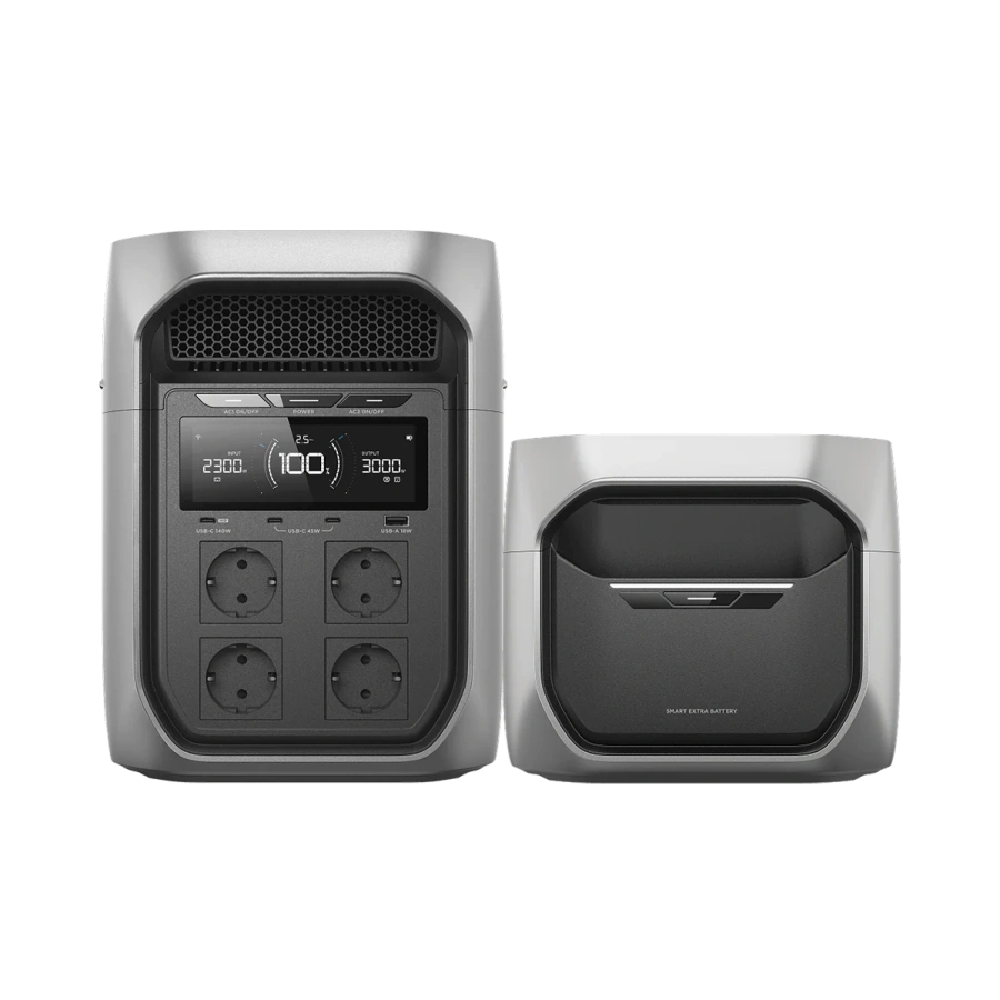 Портативна зарядна станція EcoFlow DELTA 3 Max Plus | 2048Wh 3000W (EFD3MP-EU-CBOX)
