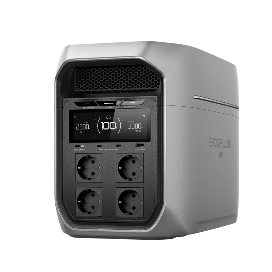 Портативна зарядна станція EcoFlow DELTA 3 Max Plus | 2048Wh 3000W (EFD3MP-EU-CBOX)