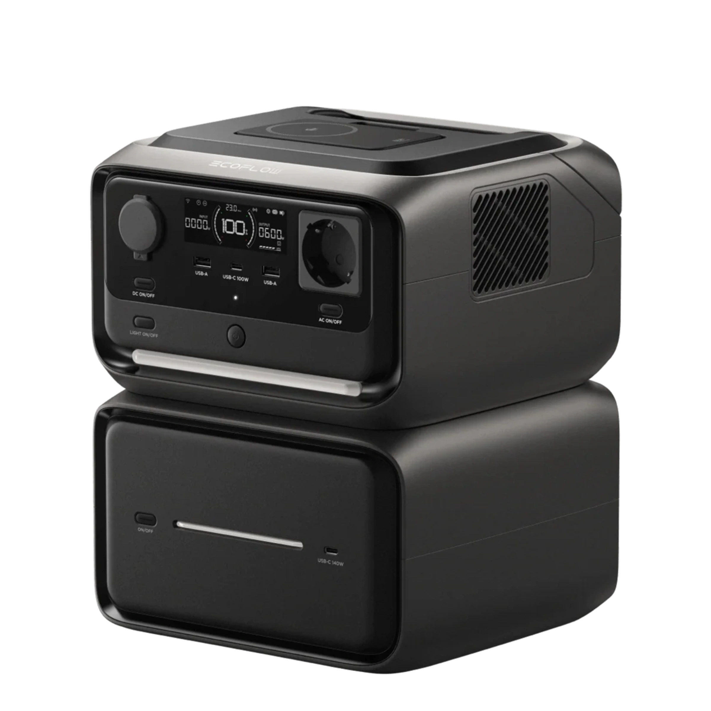 Портативная зарядная станция EcoFlow RIVER 3 Max Plus Wireless | 858Wh 600W (EFRIVER3MaxPlus-EU-CBOX) Портативная зарядная станция EcoFlow RIVER 3 Max Plus Wireless | 858Wh 600W (EFRIVER3MaxPlus-EU-CBOX)