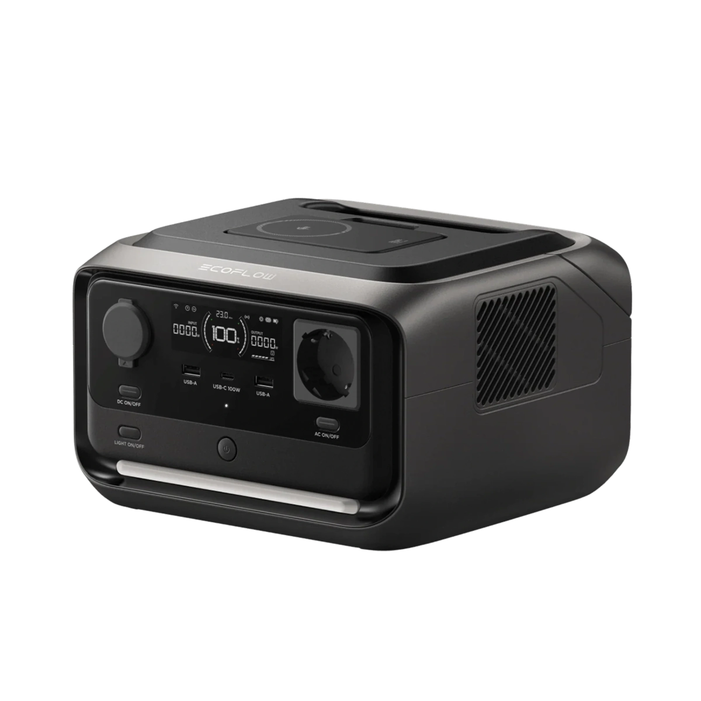 Портативная зарядная станция EcoFlow RIVER 3 Plus Wireless | 286Wh 600W (EFRIVER3PLUS-W-EU-CBOX) Портативная зарядная станция EcoFlow RIVER 3 Plus Wireless | 286Wh 600W (EFRIVER3PLUS-W-EU-CBOX)