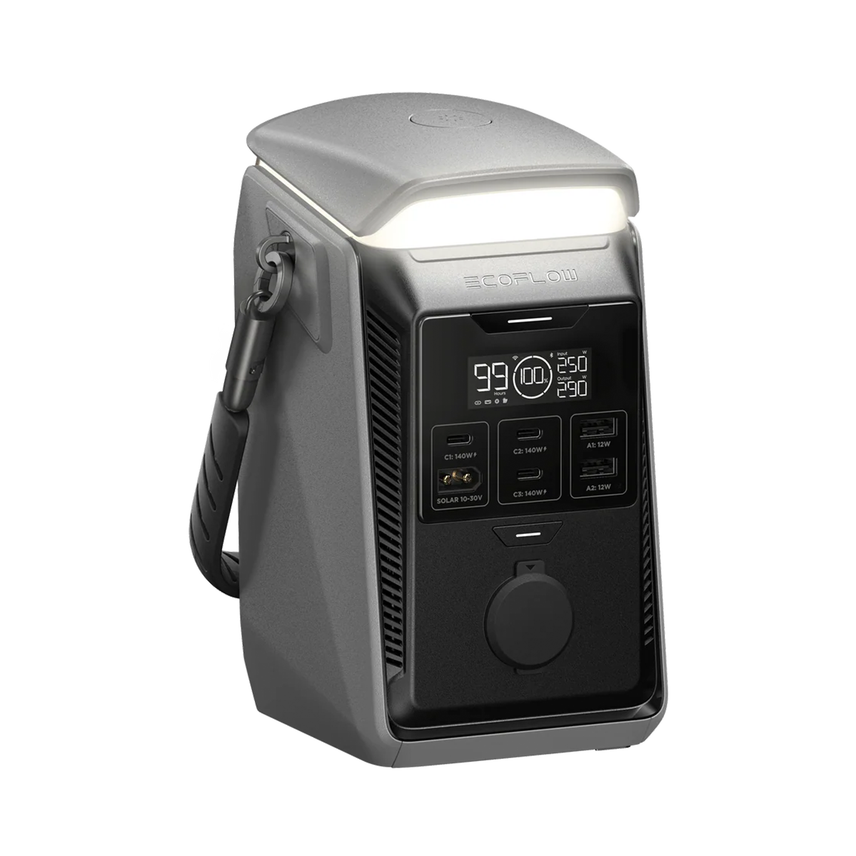 Портативний зарядний пристрій з ліхтариком EcoFlow TRAIL Plus 300 DC | 90000mAh/288Wh (EF-TRAIL300Plus-N)