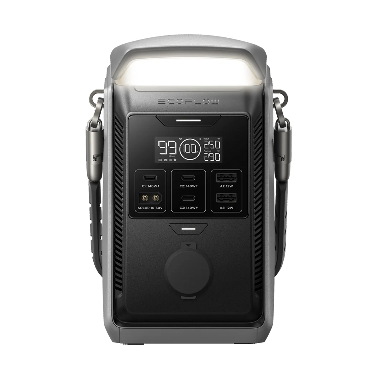 Портативний зарядний пристрій з ліхтариком EcoFlow TRAIL Plus 300 DC | 90000mAh/288Wh (EF-TRAIL300Plus-N)