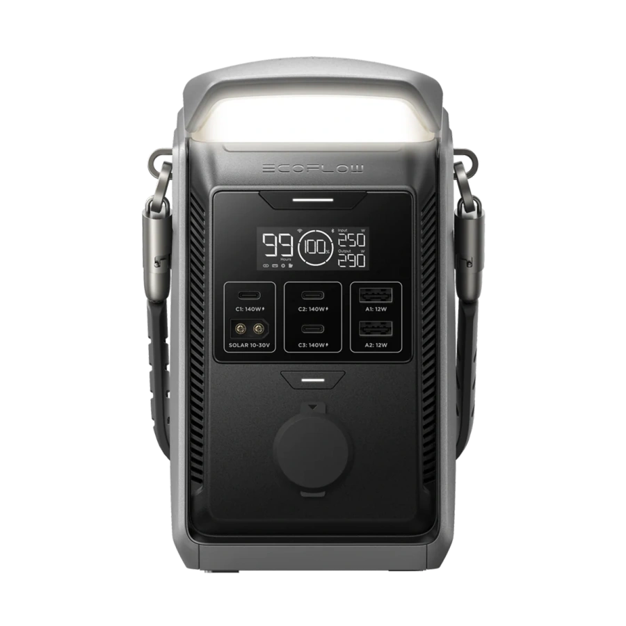 Портативний зарядний пристрій з ліхтариком EcoFlow TRAIL Plus 300 DC | 90000mAh/288Wh (EF-TRAIL300Plus-N)