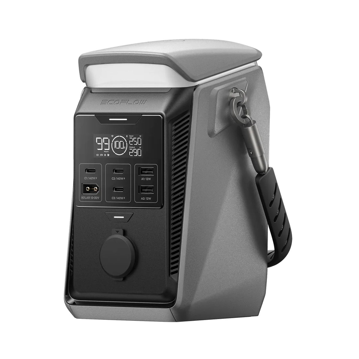 Портативний зарядний пристрій з ліхтариком EcoFlow TRAIL Plus 300 DC | 90000mAh/288Wh (EF-TRAIL300Plus-N)