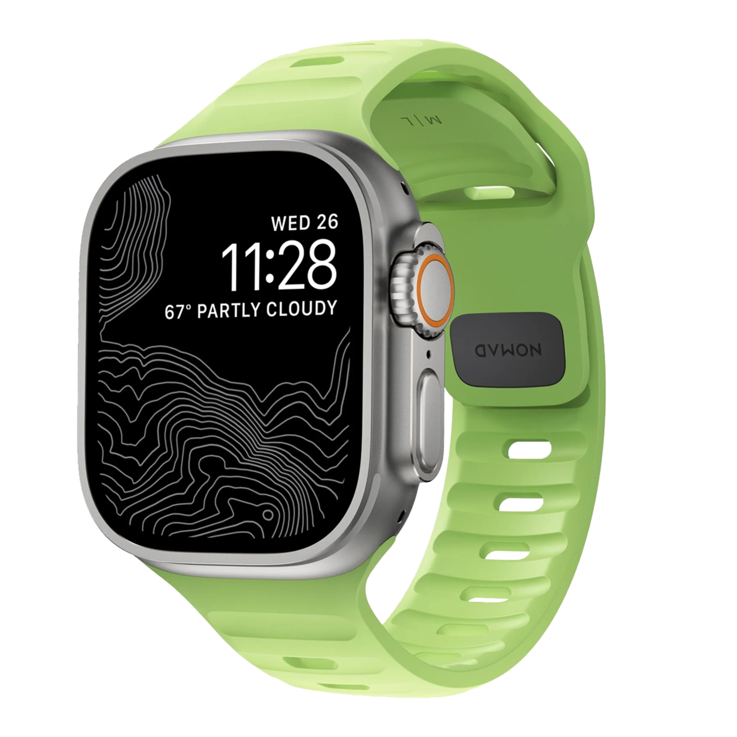 Ремінець NOMAD Sport Band для Apple Watch 42/44/45/46/49mm - Glow 2.0 (NM01580085)