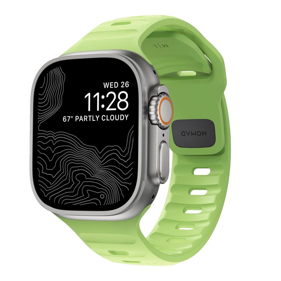 Ремешок NOMAD Sport Band для Apple Watch 42/44/45/46/49mm - Glow 2.0 (NM01580085)